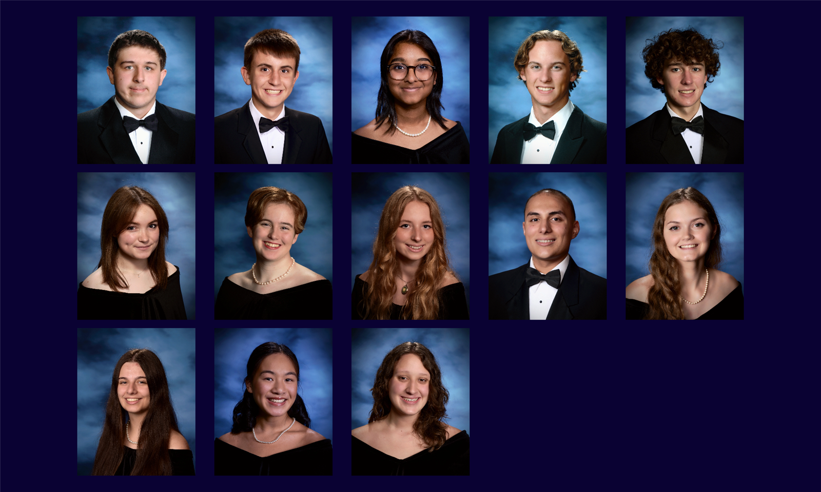 Students smile